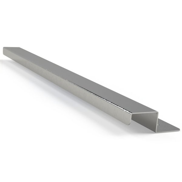 Dripping Shield, 1 in. H x 20 in. W x 3 in. L, Stainless Steel